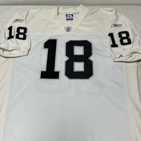 Authentic Reebok Randy Moss Oakland Raiders Jersey size 52 / 2XL